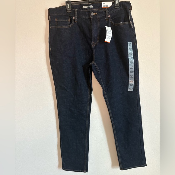 Old Navy Other - NWT Old Navy Men’s Slim Fit Jeans Dark Wash Size 36x30